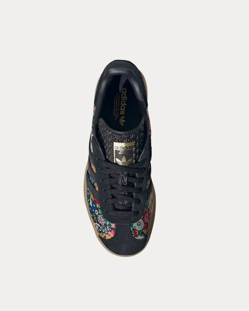 Adidas x Liberty Gazelle Bold Core Black / Graphic / Gold Metallic Low Top Sneakers - 2