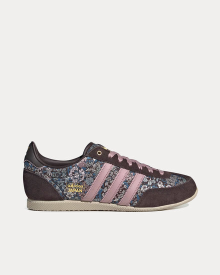 Adidas x Liberty Japan Aurora Coffee / Magic Mauve / Khaki Three Low Top Sneakers - 1