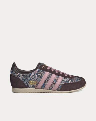 Adidas x Liberty Japan Aurora Coffee / Magic Mauve / Khaki Three Low Top Sneakers