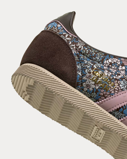 Adidas x Liberty Japan Aurora Coffee / Magic Mauve / Khaki Three Low Top Sneakers - 6