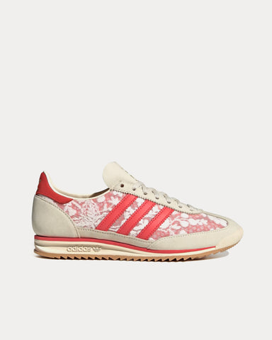 Adidas x Liberty SL 72 OG Cloud White / Cream White / Better Scarlet Low Top Sneakers