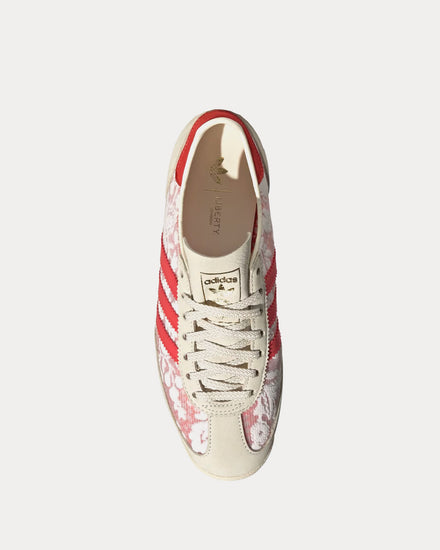 Adidas x Liberty SL 72 OG Cloud White / Cream White / Better Scarlet Low Top Sneakers - 2
