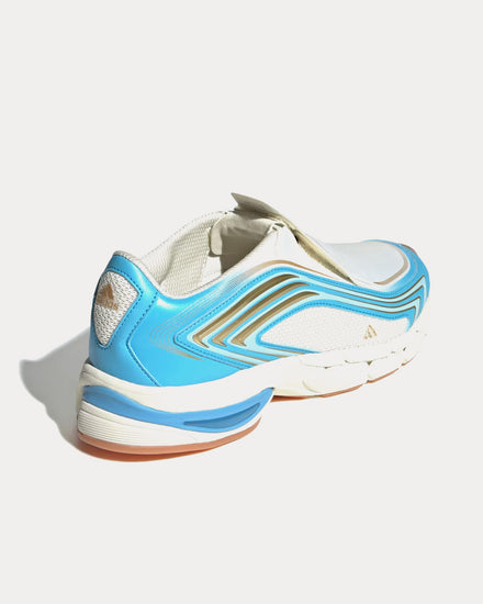 Adidas x Messi Adistar 'Messi' Ivory / Semi Blue Burst / Icey Blue Slip On Sneakers - 4