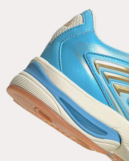 Adidas x Messi Adistar 'Messi' Ivory / Semi Blue Burst / Icey Blue Slip On Sneakers - 6