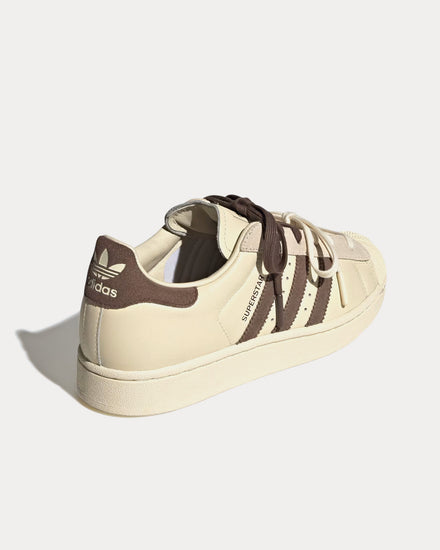 adidas gazelle silver green womens Adidas x Molly Mae Women's Superstar II 'Latte' Cream White / Earth Strata  / Cream White Low Top Sneakers