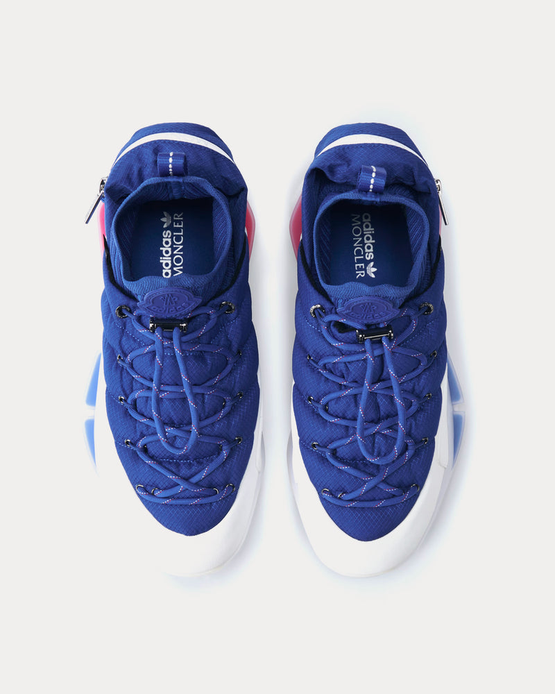 Moncler x Adidas Unisex NMD Runner Blue High Top Sneakers