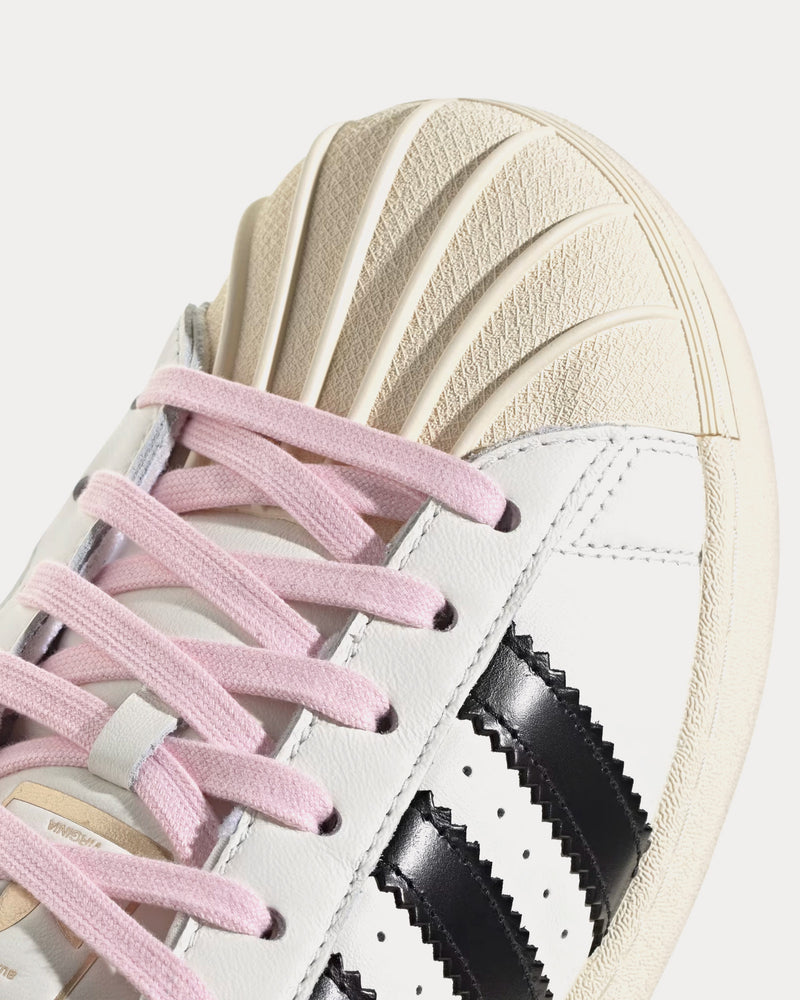 Adidas x Pharrell Williams Virgina Superstar Core White / Cream White / Core Black Low Top Sneakers - 4
