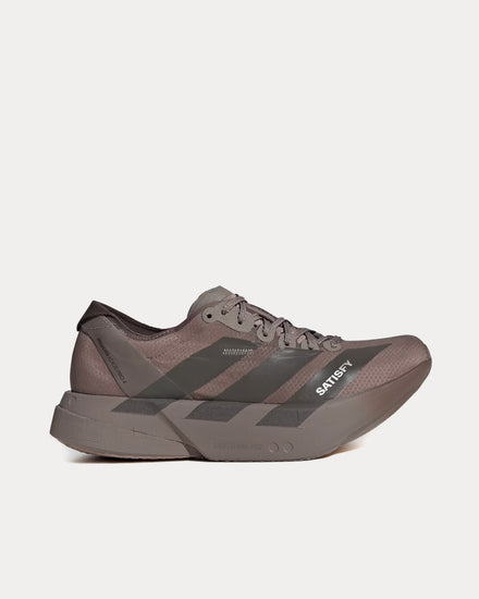 Adidas x Satisfy Men's Adizero Adios Pro 4 Brown / Aurora Coffee