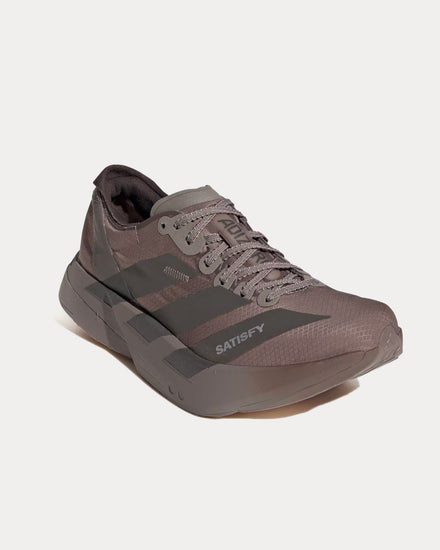 Adidas x Satisfy Adizero Adios Pro 4 Brown / Aurora Coffee Met. / Aurora Coffee Running Shoes - 3