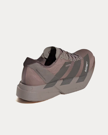 Adidas x Satisfy Adizero Adios Pro 4 Brown / Aurora Coffee Met. / Aurora Coffee Running Shoes - 4