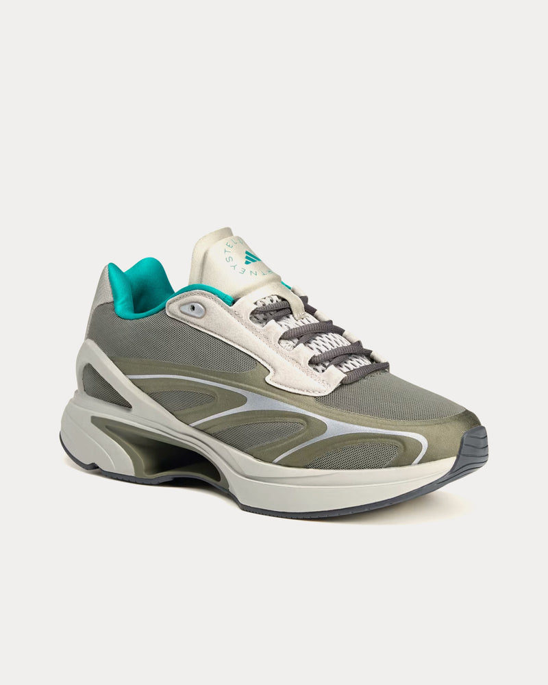 Adidas x Stella McCartney Sportswear 2000 Legacy Green / Willow Grey / Glory Green Low Top Sneakers - 3