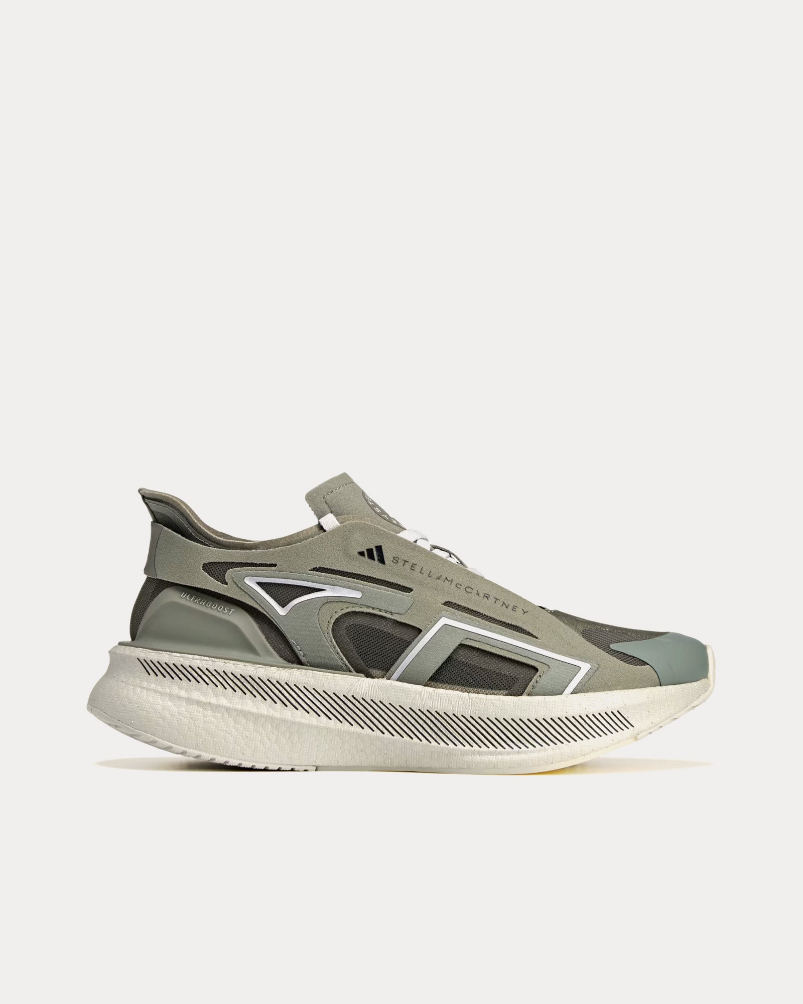 adidas gazelle silver green womens Adidas x Stella McCartney Women's Ultraboost 5 Legacy Green / Willow Grey /  Glory Green Running Shoes
