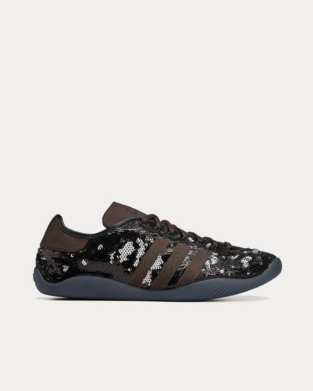 Adidas x Wales Bonner Karintha Sequin Black / Silver / Brown Low Top Sneakers - 1