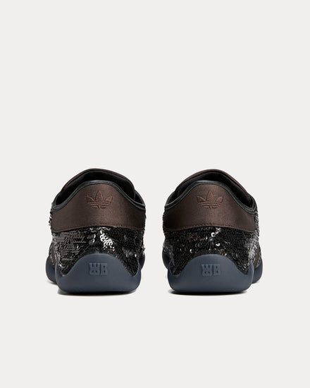 Adidas x Wales Bonner Karintha Sequin Black / Silver / Brown Low Top Sneakers - 4