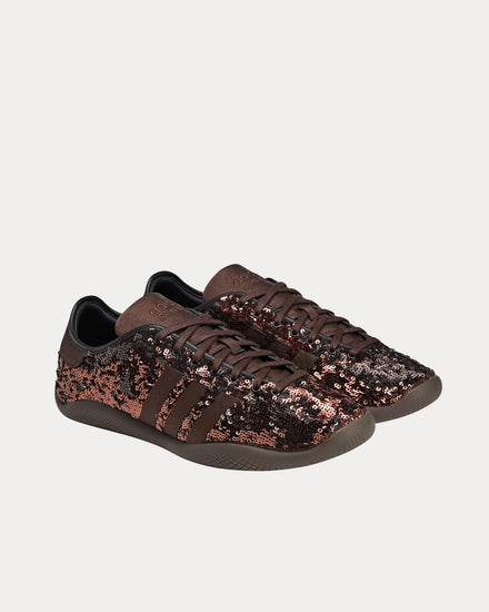 Adidas x Wales Bonner Karintha Sequin Multi / Dark Brown / Black Low Top Sneakers - 3