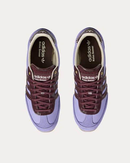 Adidas x Wales Bonner Japan Cream White / Purple / Red Low Top Sneakers - 2