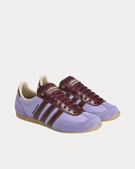 Adidas x Wales Bonner Japan Cream White / Purple / Red Low Top Sneakers - 3