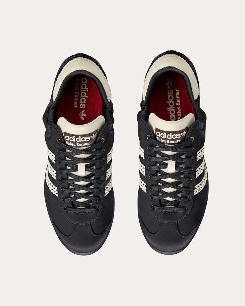 Adidas x Wales Bonner Karintha Lo Satin Core Black / Dark Brown / White Low Top Sneakers - 2