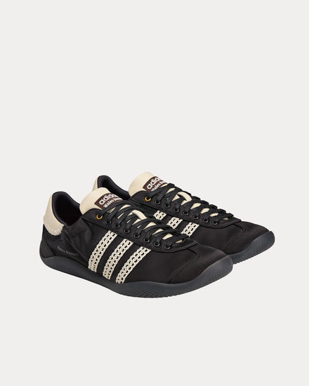 Adidas x Wales Bonner Karintha Lo Satin Core Black / Dark Brown / White Low Top Sneakers - 3