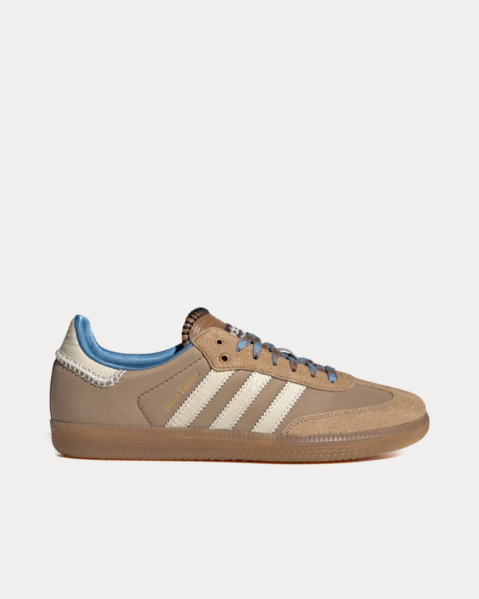 Adidas x Wales Bonner Unisex Samba Blue / Wonder White / Ash Blue Low Top  Sneakers