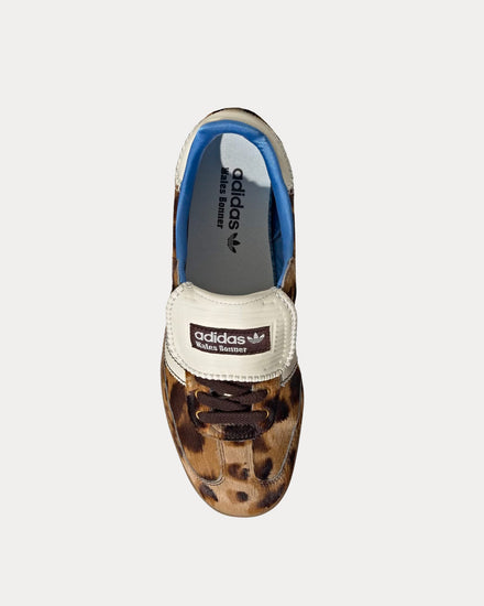 Adidas x Wales Bonner Unisex Samba Pony Leo Dark Brown / Cream White / None Low Top Sneakers Adidas x Wales Bonner Unisex Samba Pony Leo Dark Brown / Cream White / None Low Top Sneakers