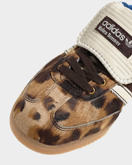 Wales Bonner × adidas Samba Pony Leo Low IE0578 Wales Bonner adidas Samba Pony Leo Low Fox Brown