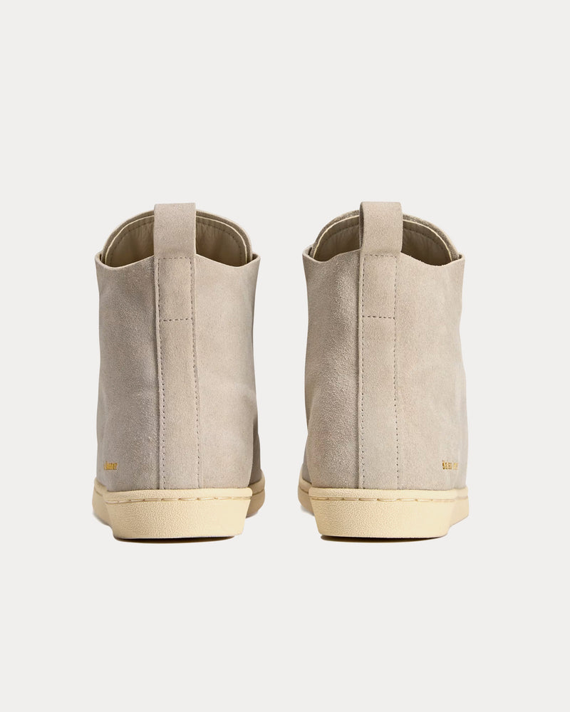 Adidas x Wales Bonner Superstar Mist Stone / Wonder White / Gold Metallic High Top Sneakers - 4