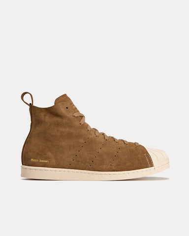 Adidas x Wales Bonner Superstar Supplier Colour / Wonder White / Gold Metallic High Top Sneakers