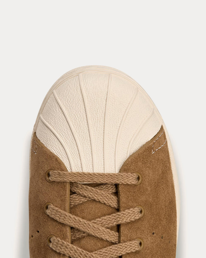Adidas x Wales Bonner Superstar Supplier Colour / Wonder White / Gold Metallic High Top Sneakers - 5