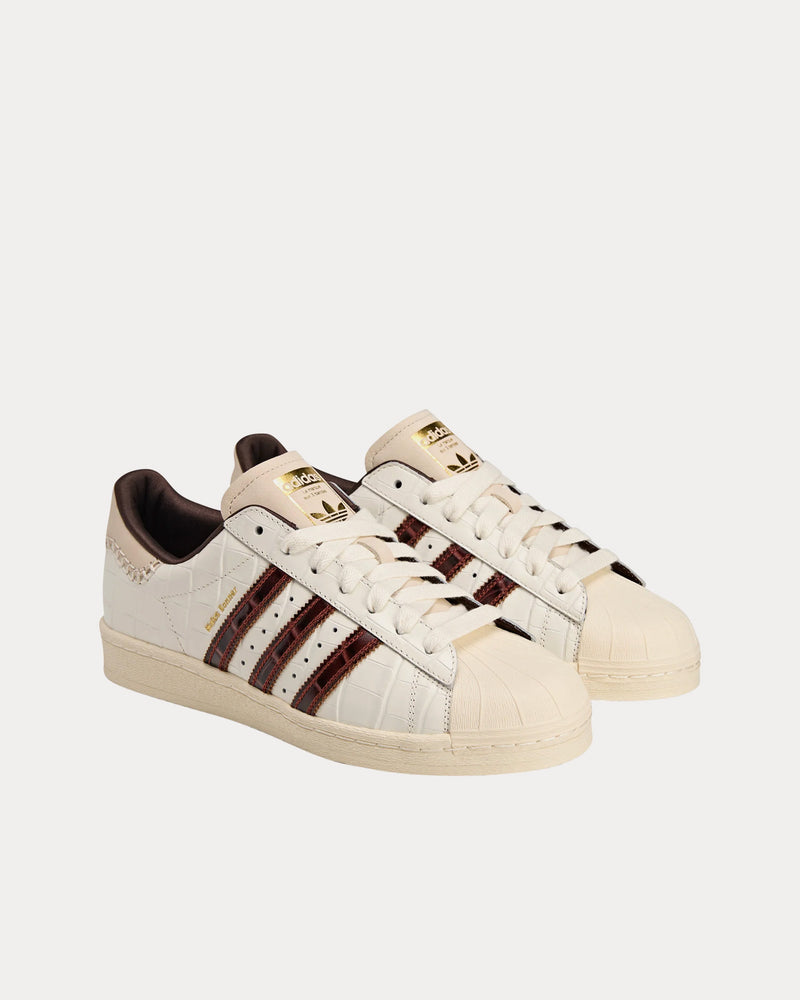 Adidas x Wales Bonner Superstar Wonder White / Fox brown Low Top Sneakers - 3