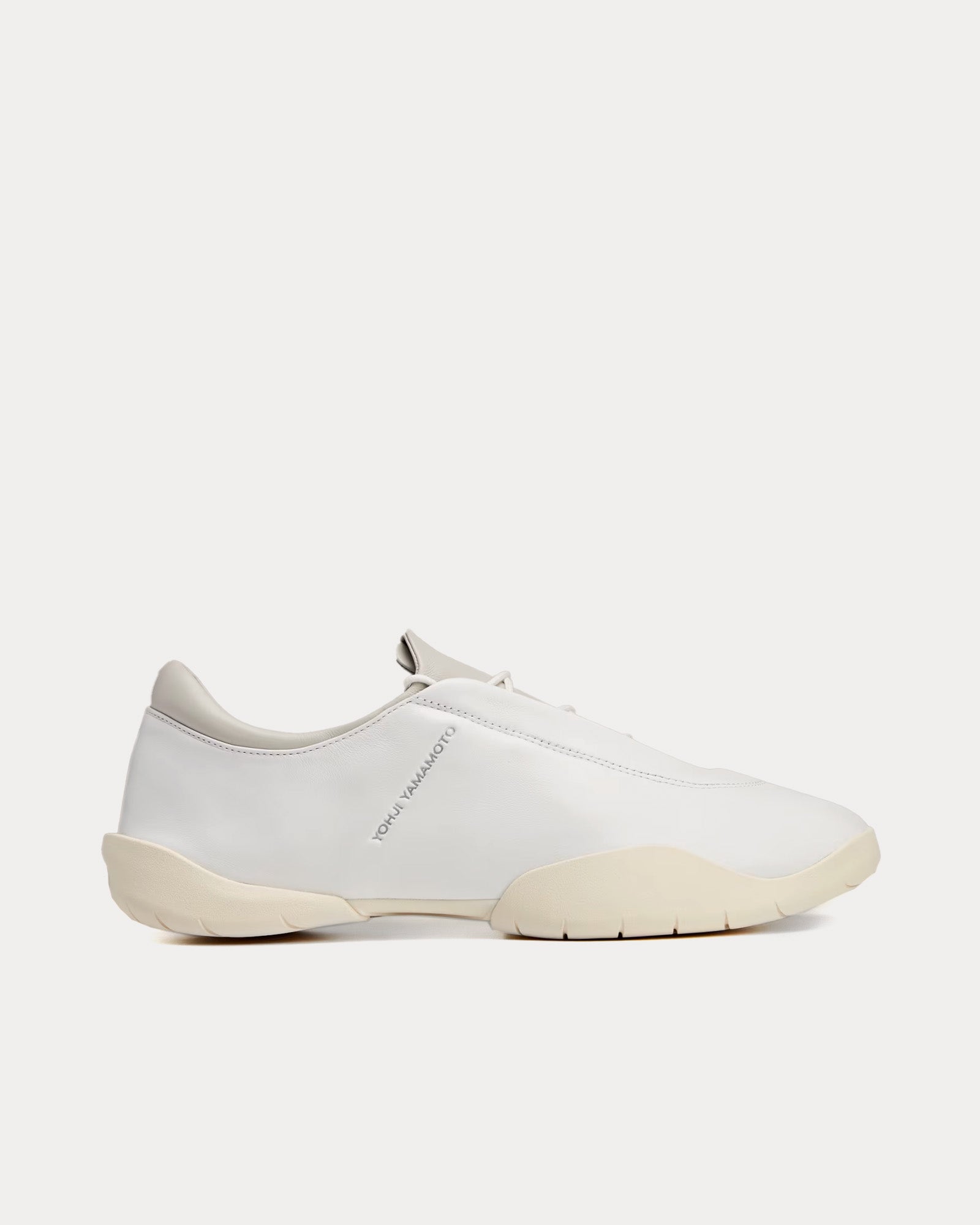 Y-3 Men's Regu Core White / Talc / Wonder White Low Top Sneakers