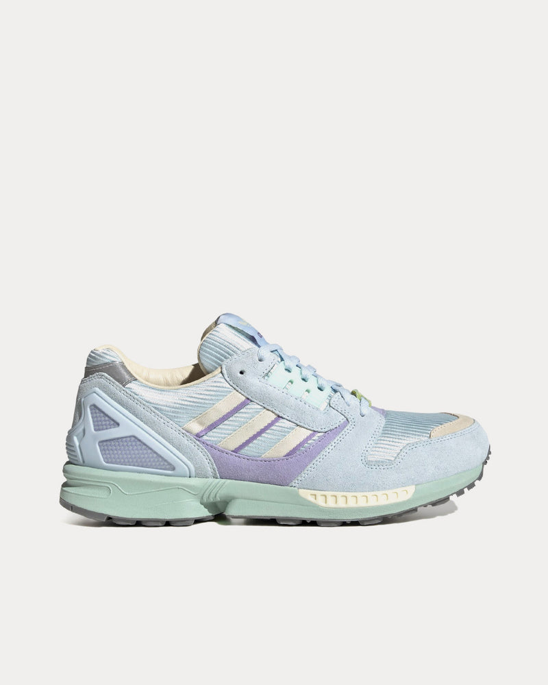 Adidas ZX 8000 Sky Tint / Cream White / Clear Grey Low Top Sneakers - 1