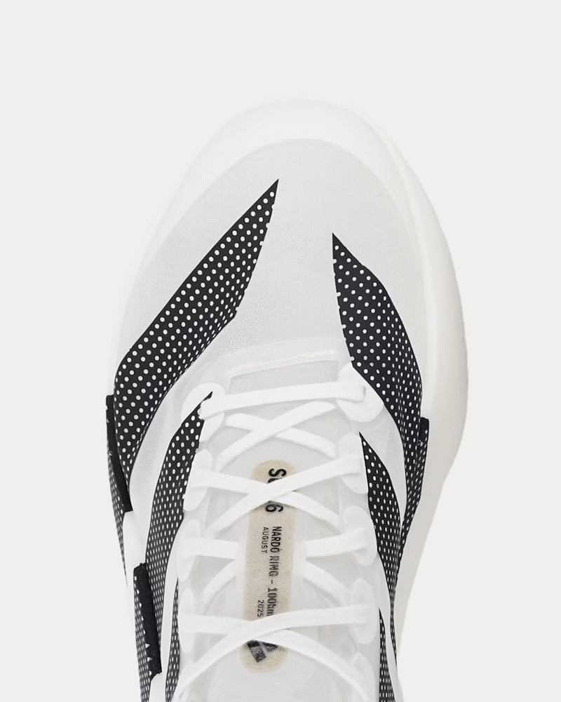 Adidas Unisex Adizero Prime X EVO Cloud White / Core Black / Lucid  RedRunning Shoes
