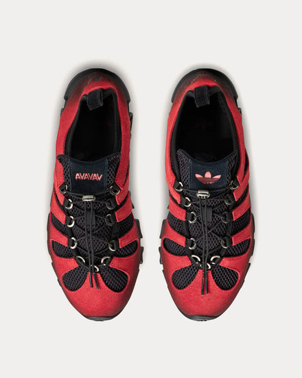 Adidas x Avavav Megaride Core Black / Power Red / Power Red Low Top Sneakers - 2