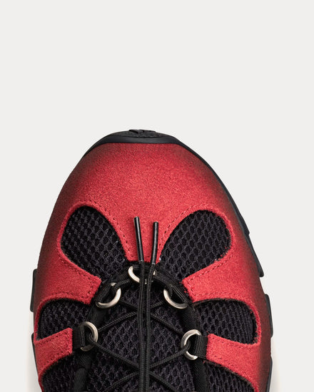 Adidas x Avavav Megaride Core Black / Power Red / Power Red Low Top Sneakers - 6