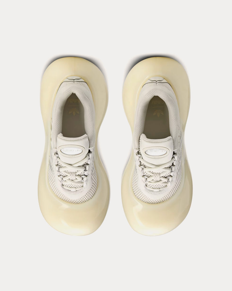 Adidas x Avavav Moonrubber Off White / Silver Metallic / Chalk White Low Top Sneakers - 2