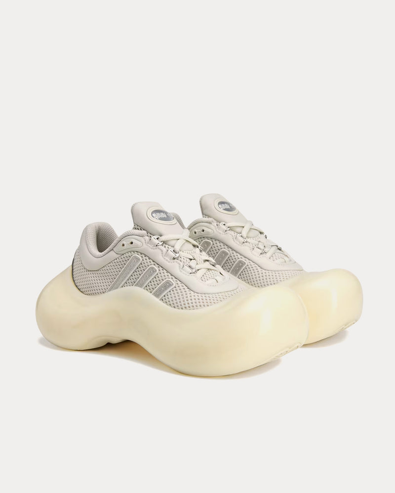 Adidas x Avavav Moonrubber Off White / Silver Metallic / Chalk White Low Top Sneakers - 3