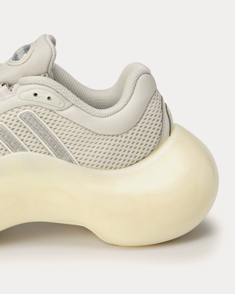 Adidas x Avavav Moonrubber Off White / Silver Metallic / Chalk White Low Top Sneakers - 5