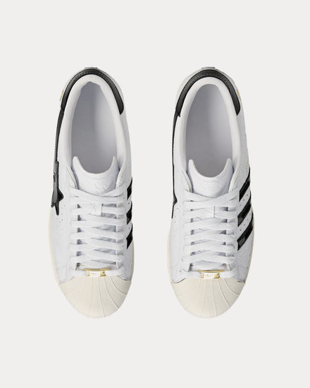 Adidas x BAPE Superstar Vintage White / Black Low Top Sneakers - 2