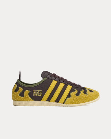 Adidas x Brain Dead Japan Lo Shadow Brown / Hazy Yellow / Off White Low Top Sneakers