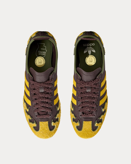 Adidas x Brain Dead Japan Lo Shadow Brown / Hazy Yellow / Off White Low Top Sneakers - 2