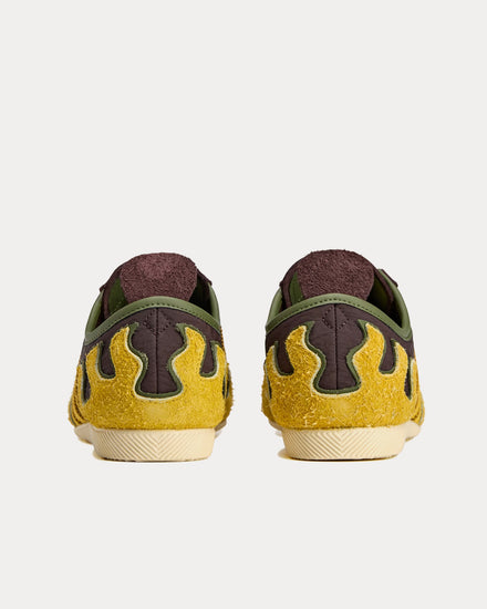Adidas x Brain Dead Japan Lo Shadow Brown / Hazy Yellow / Off White Low Top Sneakers - 4