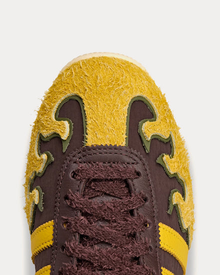 Adidas x Brain Dead Japan Lo Shadow Brown / Hazy Yellow / Off White Low Top Sneakers - 5