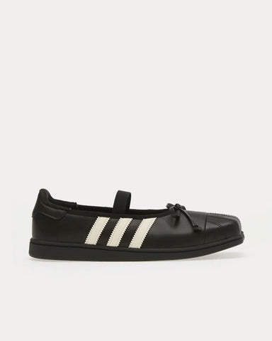 Adidas x JENNIE Superstar SQ Ballet Core Black / Core Black / Off White Slip On Sneakers
