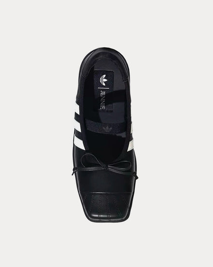 Adidas x JENNIE Superstar SQ Ballet Core Black / Core Black / Off White Slip On Sneakers - 2