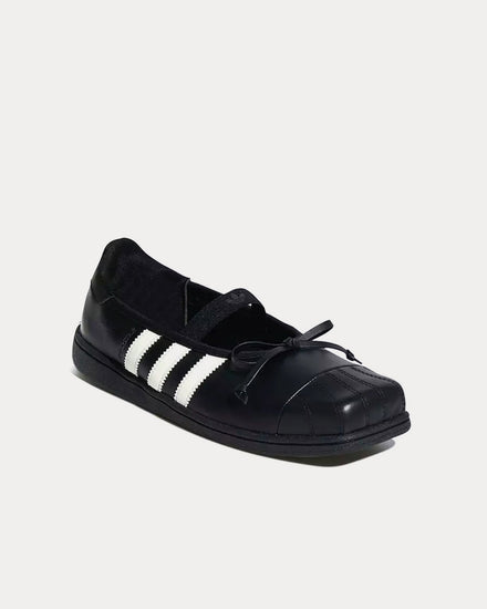 Adidas x JENNIE Superstar SQ Ballet Core Black / Core Black / Off White Slip On Sneakers - 3