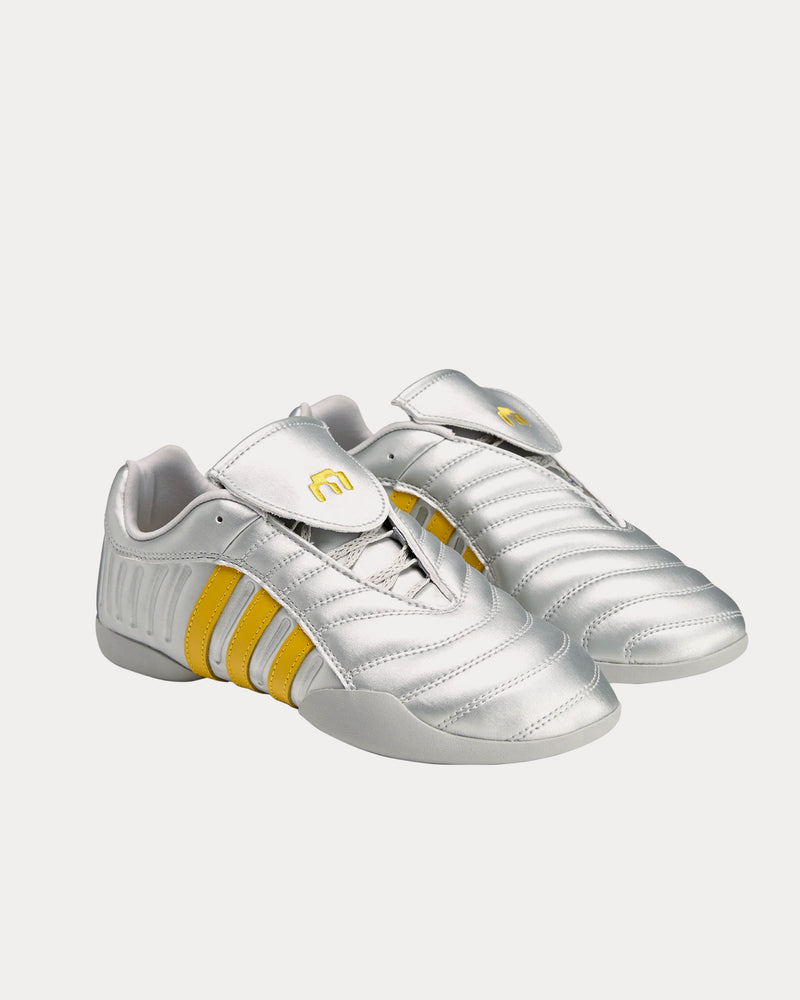 Adidas x Miaou Elite Mei Silver Metallic / Collegiate Navy / Hazy Yellow Low Top Sneakers - 3