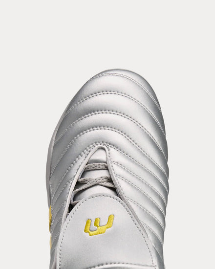 Adidas x Miaou Elite Mei Silver Metallic / Collegiate Navy / Hazy Yellow Low Top Sneakers - 5