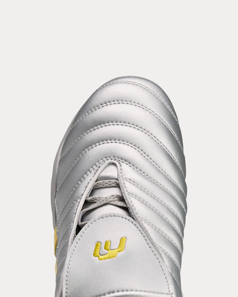 Adidas x Miaou Elite Mei Silver Metallic / Collegiate Navy / Hazy Yellow Low Top Sneakers - 5