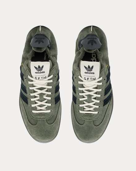 Adidas x Song for the Mute Samba OG Base Green / Core Black / Gold Metallic Low Top Sneakers - 2